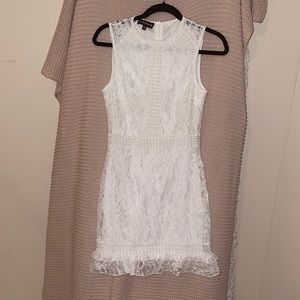 Lace white EILLY BAZAR XS dress